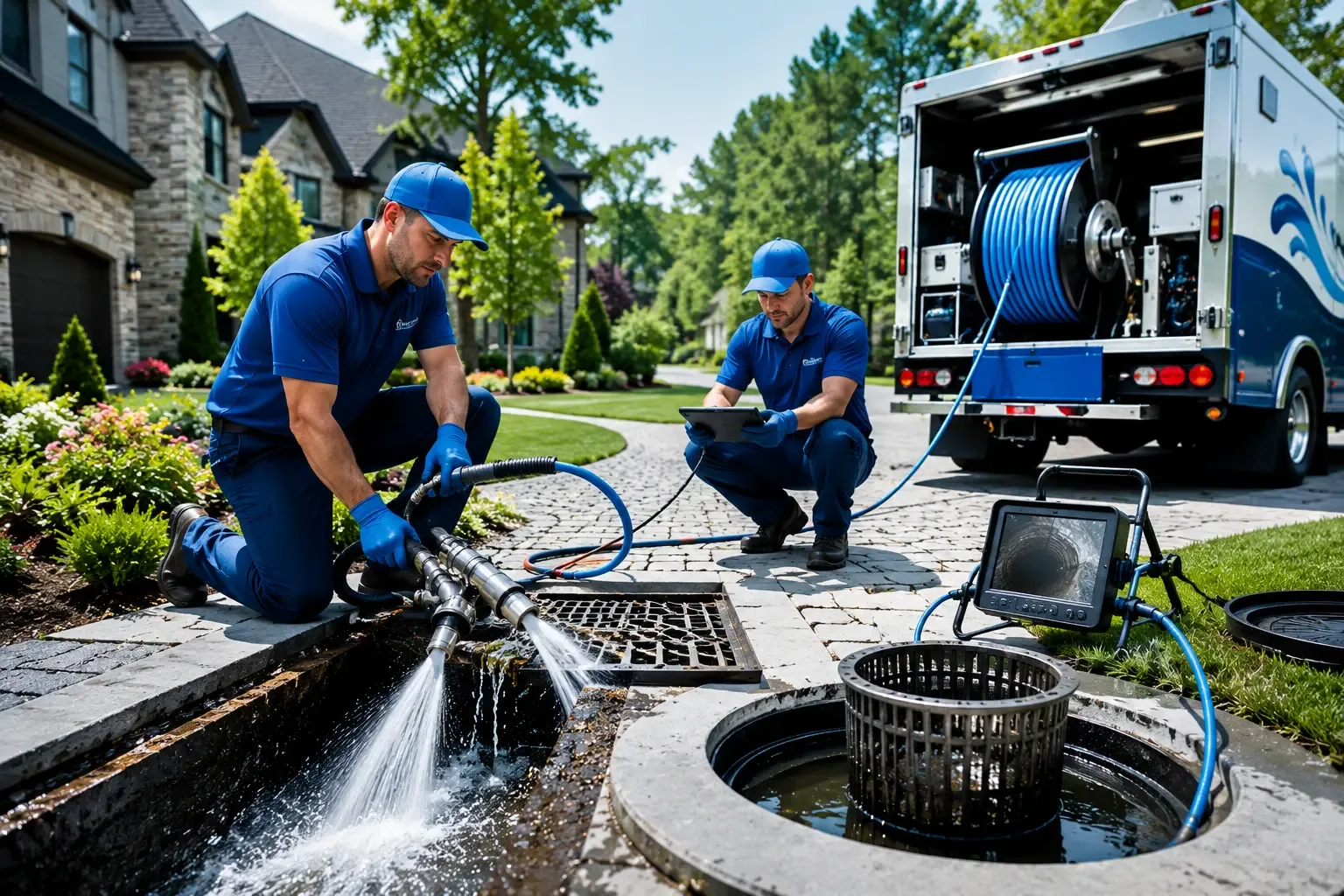 Local outdoor drain cleaning professionals in Auburndale, WI