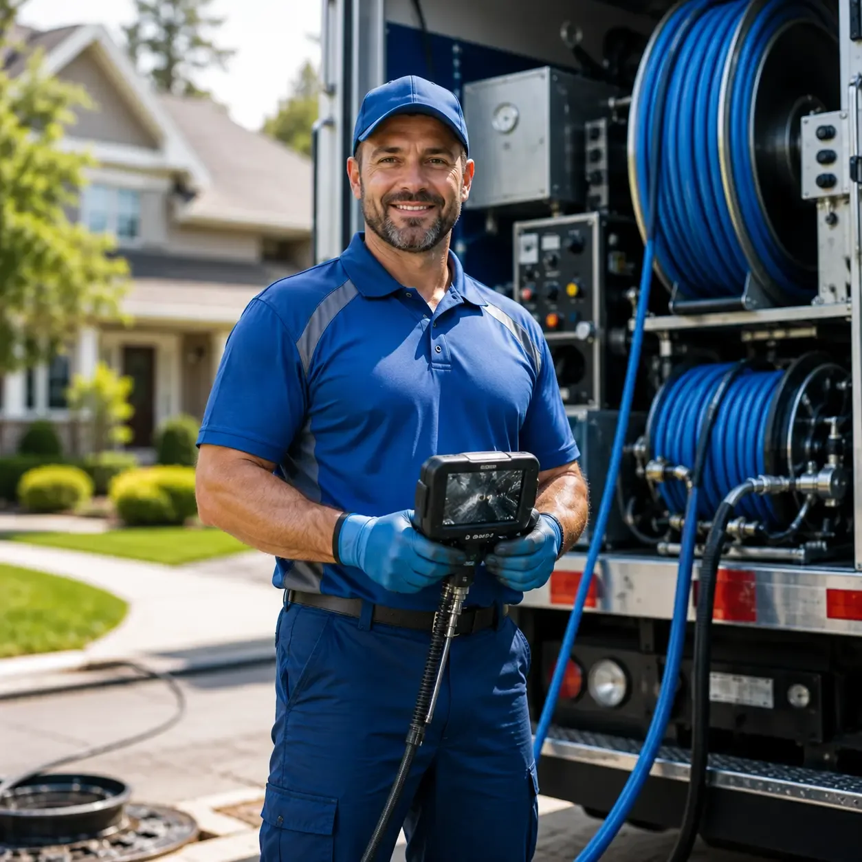 Local outdoor drain cleaning specialists in Auburndale, WI